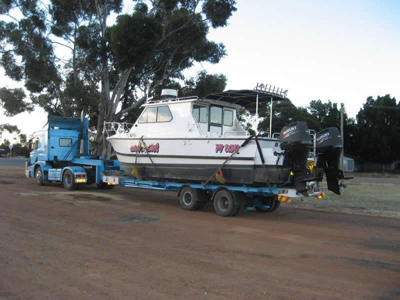 See Us In Action Gallery Queensland Boat Transport